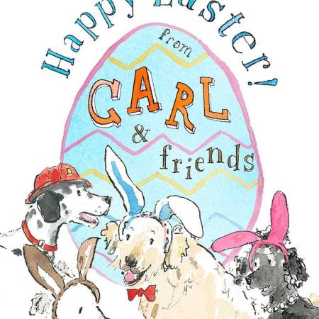 carl-and-friends-easter-illustration