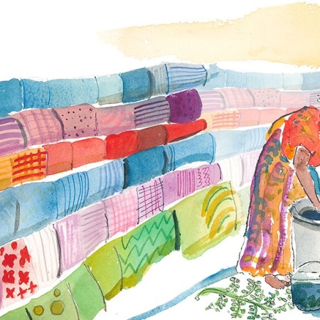 dyeing-cotton-illustration-for-kids-book