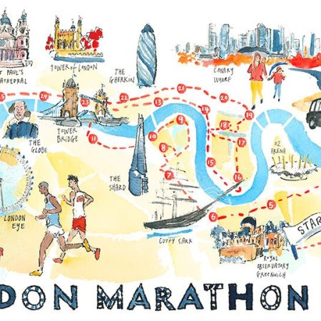 london-marathon-map